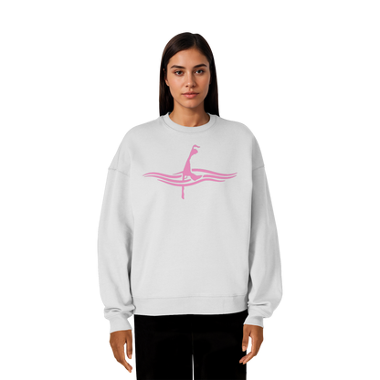 maritimes Sylt vom Meer umschlungen [rosa] - Oversize Sweatshirt