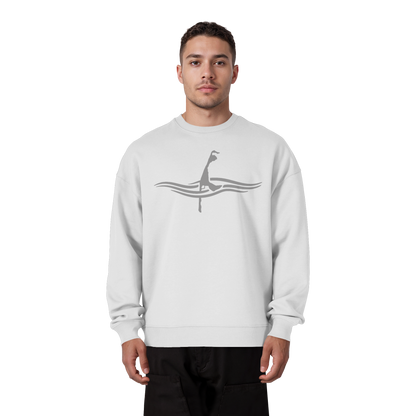 maritimes Sylt vom Meer umschlungen  - Oversize Sweatshirt
