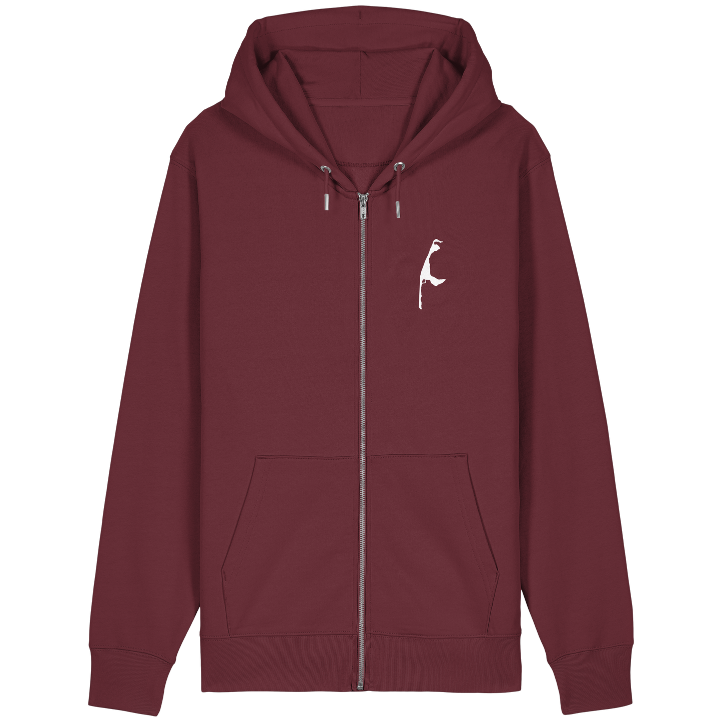 Dein Relaxed Zipper mit Koordinate und Insel