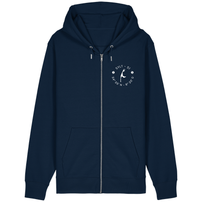 Sylter Heimathafen - Organic Relaxed Zipper (front & back)