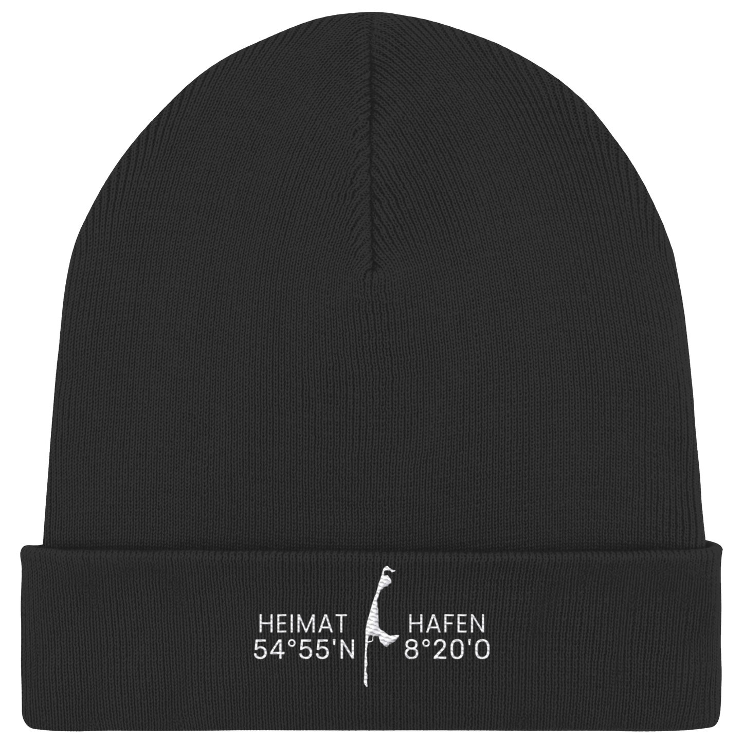 Sylter Heimathafen (Stick) - Organic Rib Beanie