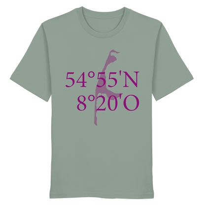 Deine Koordinaten - Basic Shirt