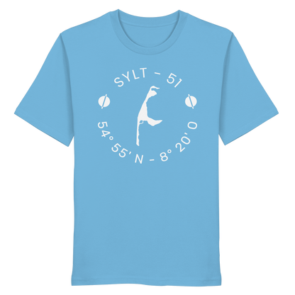 Sylter Heimathafen (rund-front) - Basic Shirt