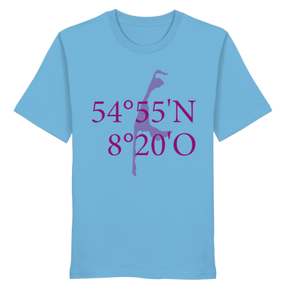 Deine Koordinaten - Basic Shirt