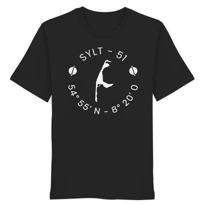 Sylter Heimathafen (rund-front) - Basic Shirt