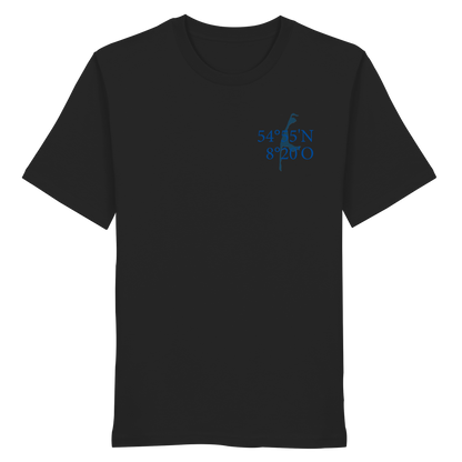 Deine Koordinaten_blau - Basic Shirt