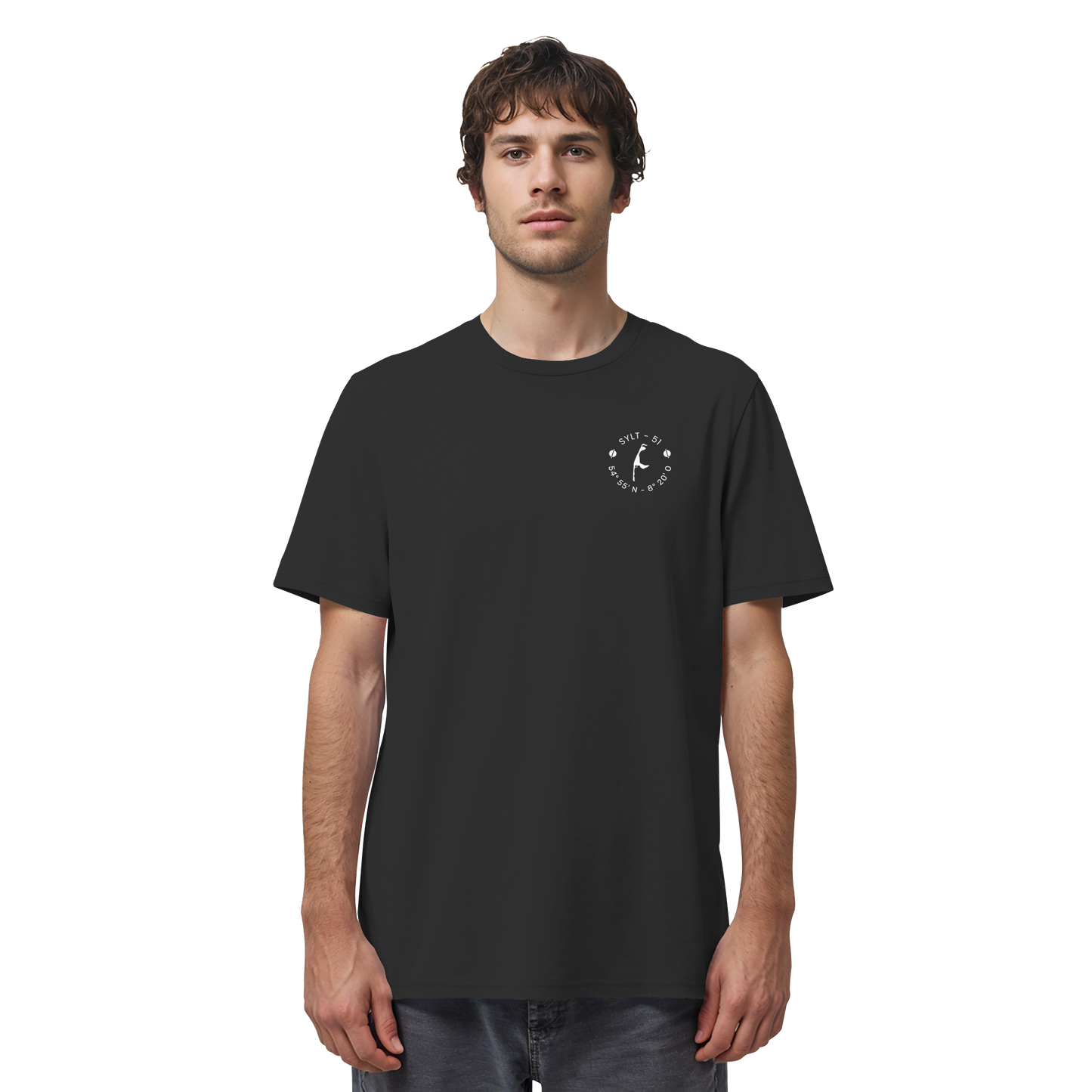 Sylter Heimathafen (small front) - Basic Shirt