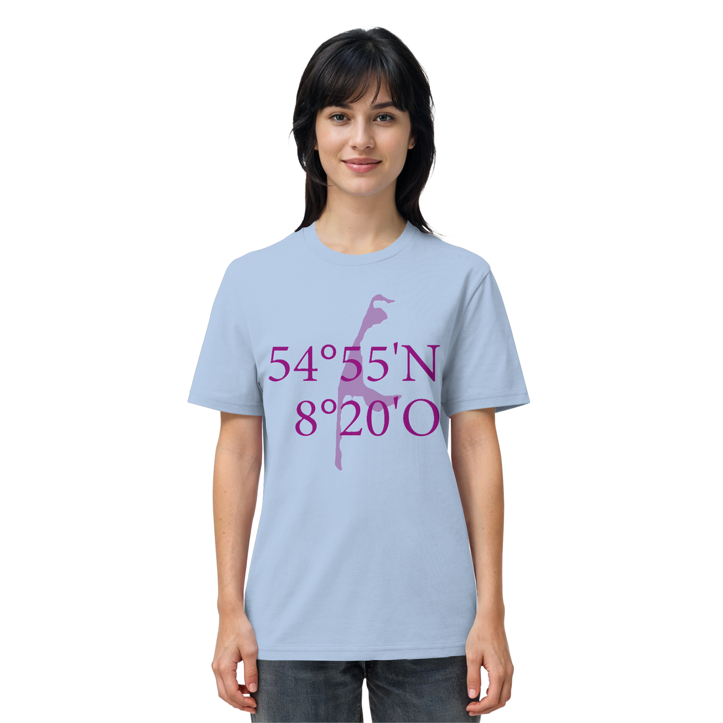 Deine Koordinaten - Basic Shirt