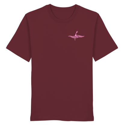 maritimes Sylt vom Meer umschlungen [rosa] - Basic Shirt