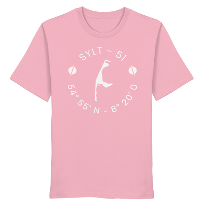 Sylter Heimathafen (rund-front) - Basic Shirt
