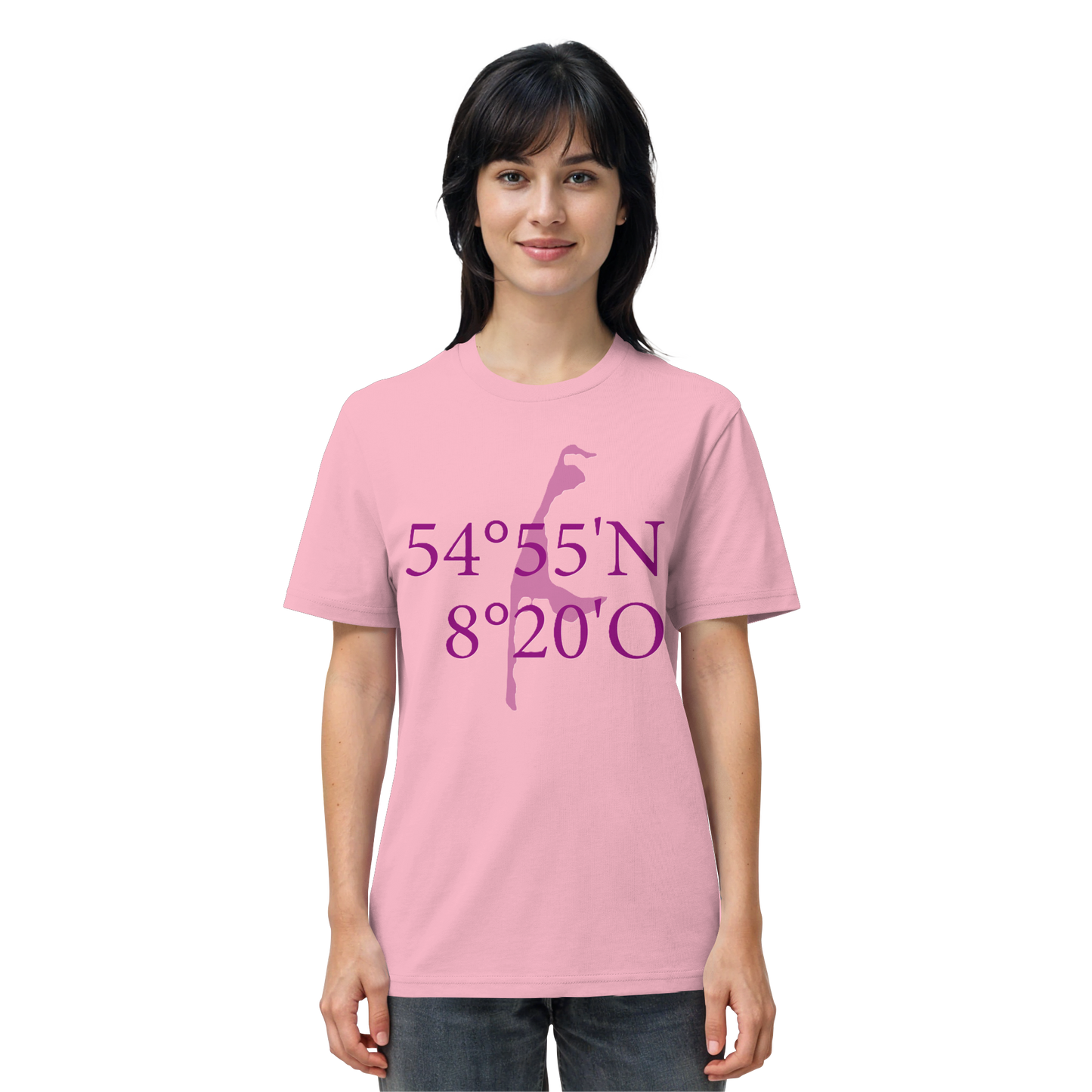 Deine Koordinaten - Basic Shirt