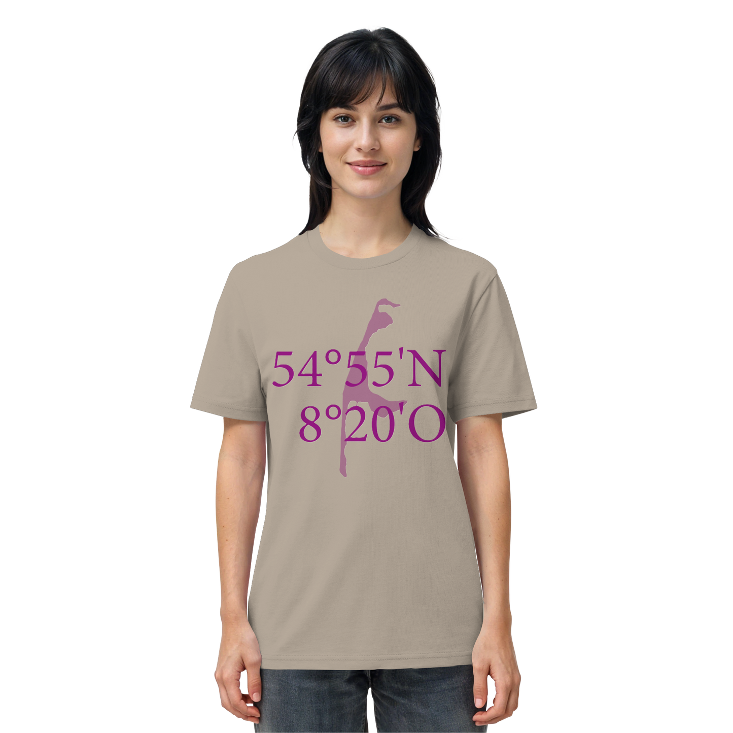 Deine Koordinaten - Basic Shirt