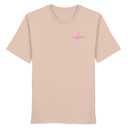 maritimes Sylt vom Meer umschlungen [rosa] - Basic Shirt