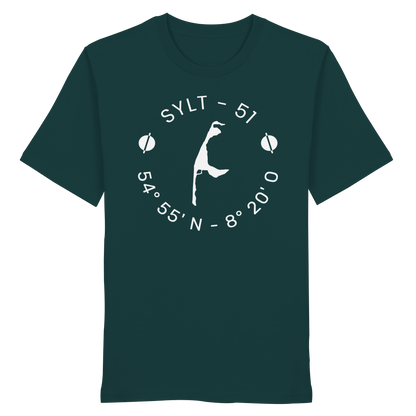 Sylter Heimathafen (rund-front) - Basic Shirt
