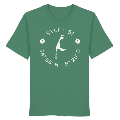 Sylter Heimathafen (rund-front) - Basic Shirt