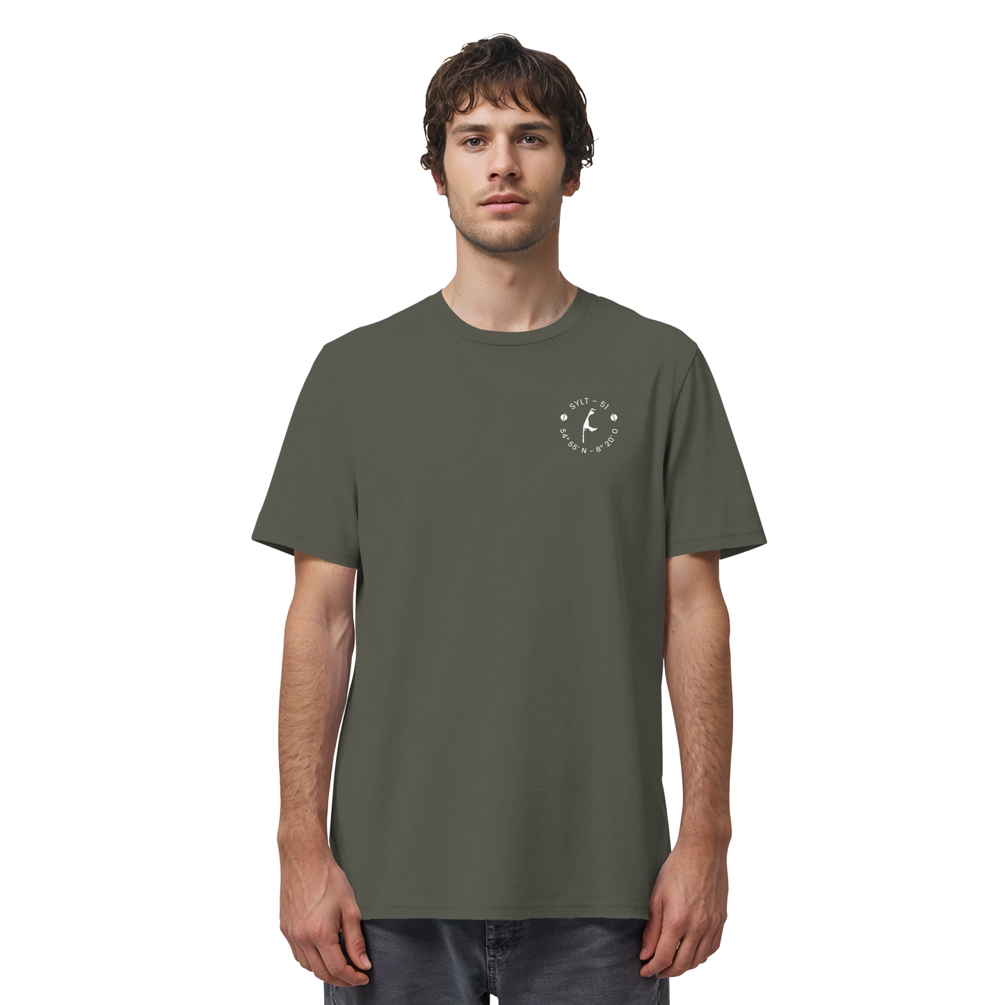 Sylter Heimathafen (small front) - Basic Shirt