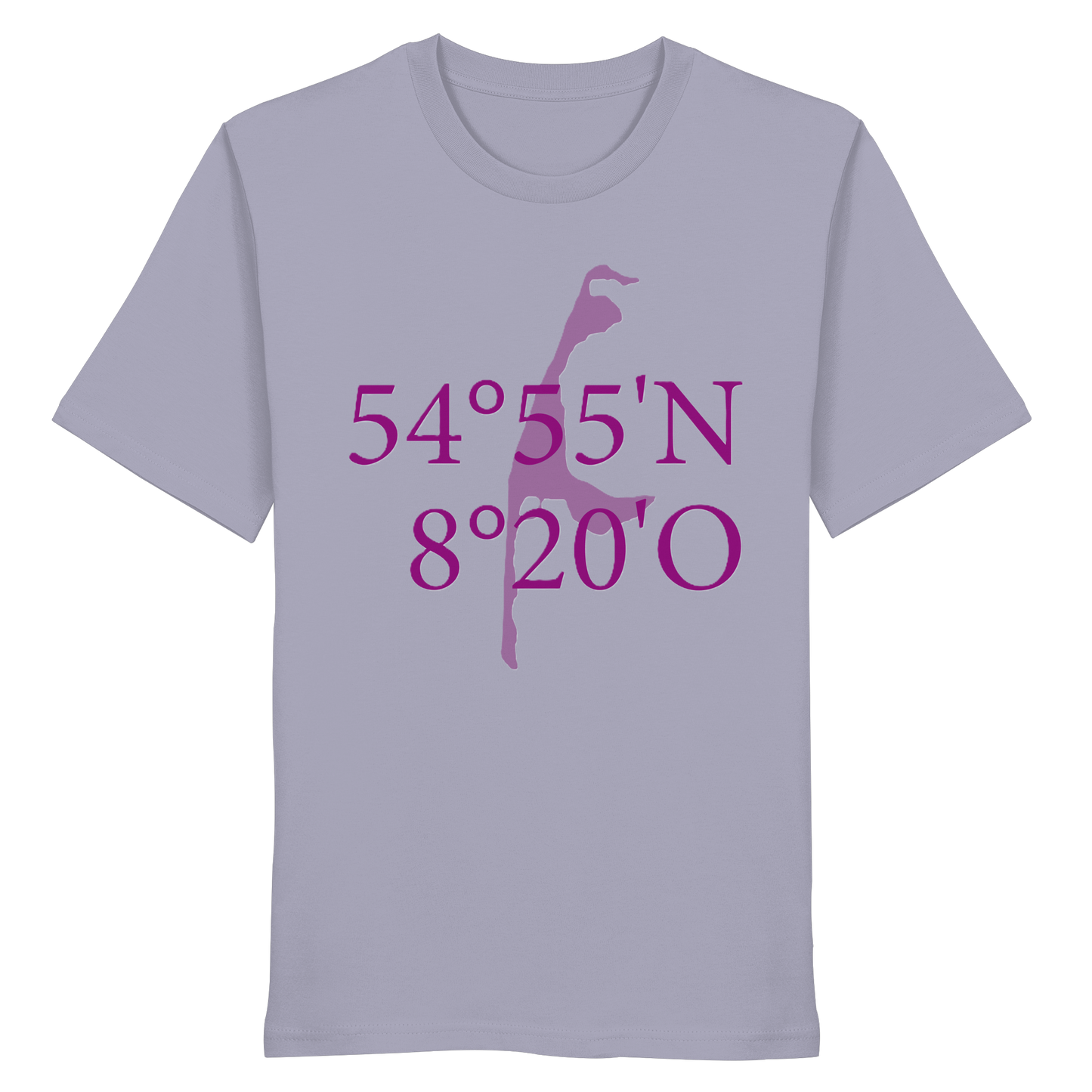 Deine Koordinaten - Basic Shirt