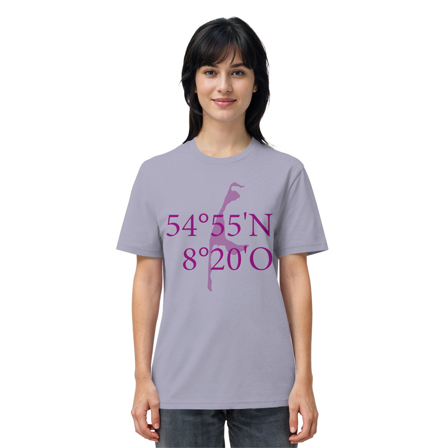 Deine Koordinaten - Basic Shirt