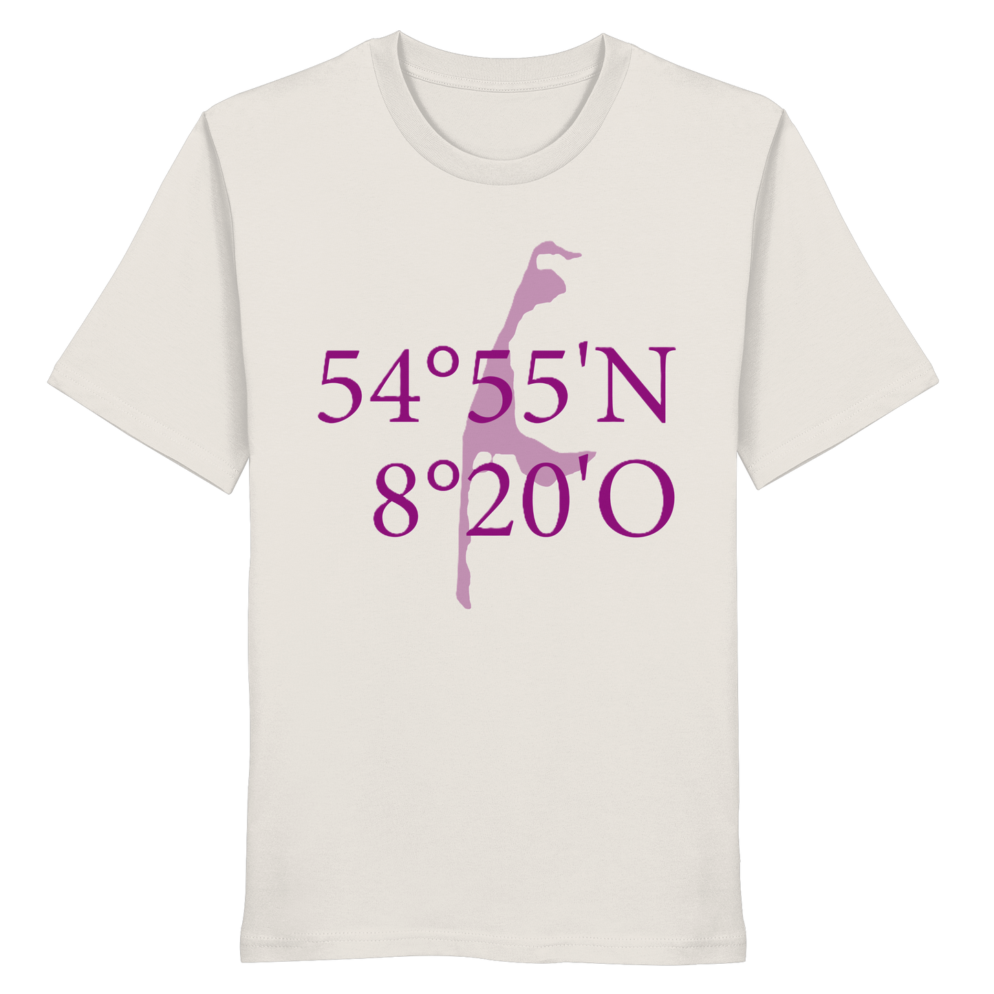 Deine Koordinaten - Basic Shirt