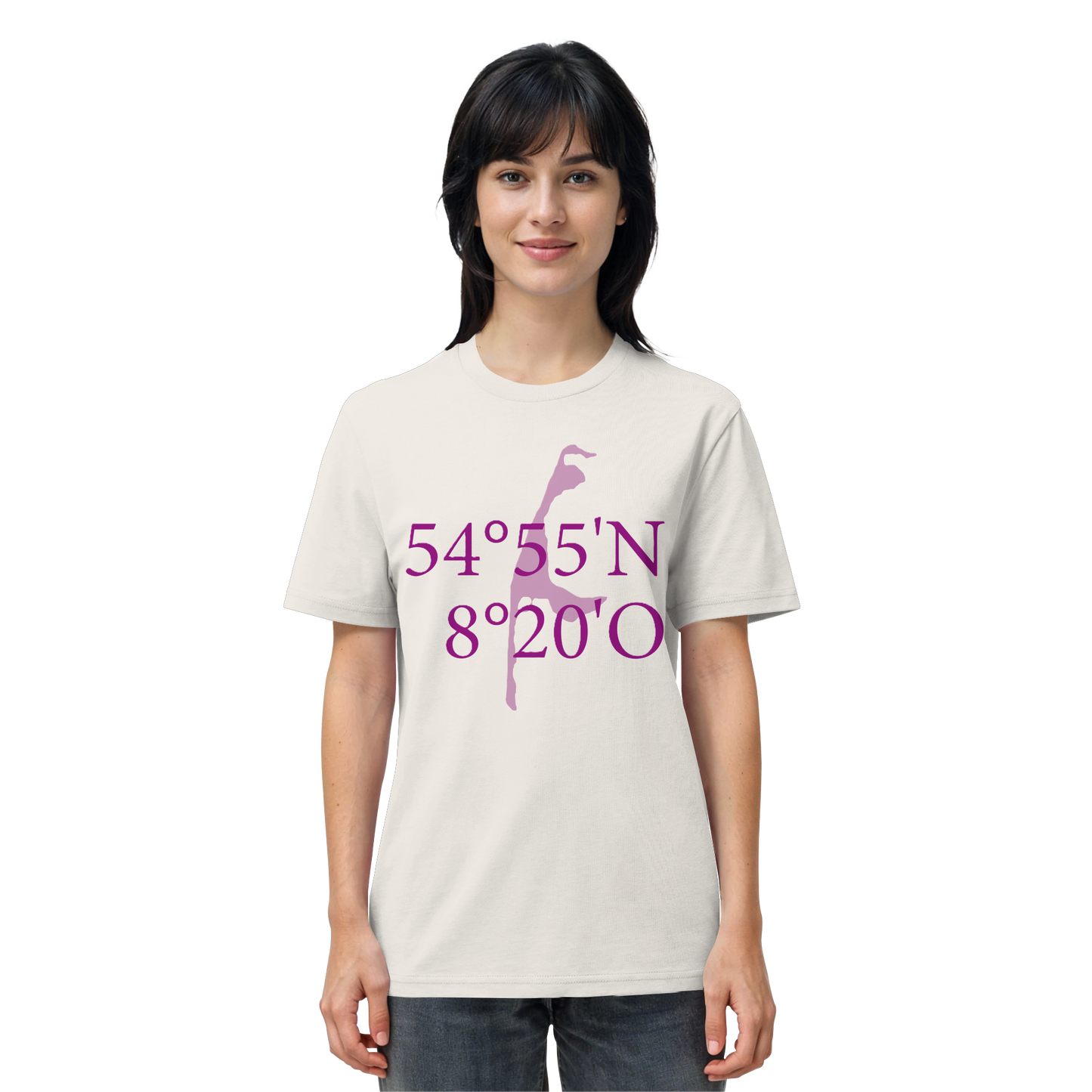 Deine Koordinaten - Basic Shirt