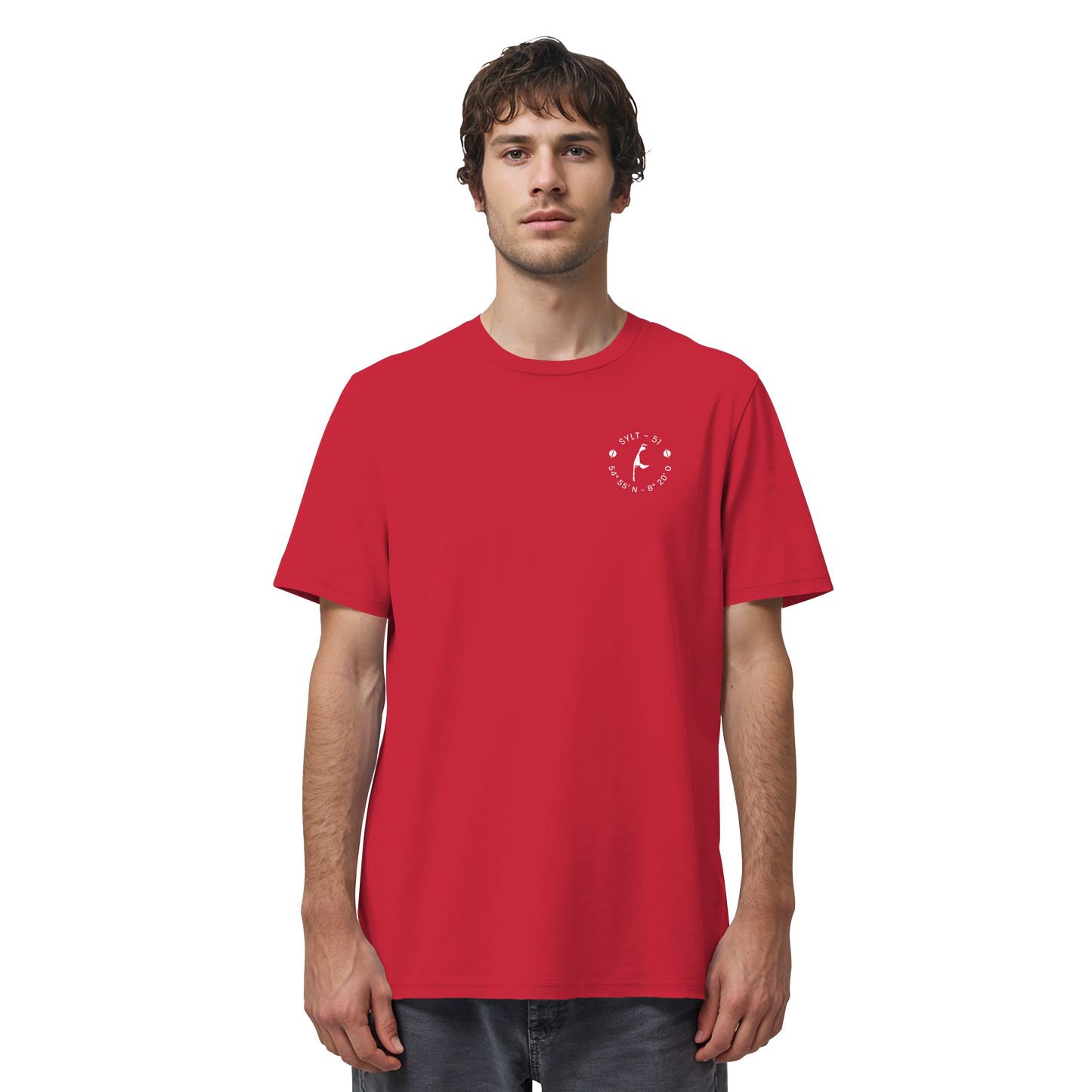 Sylter Heimathafen (small front) - Basic Shirt