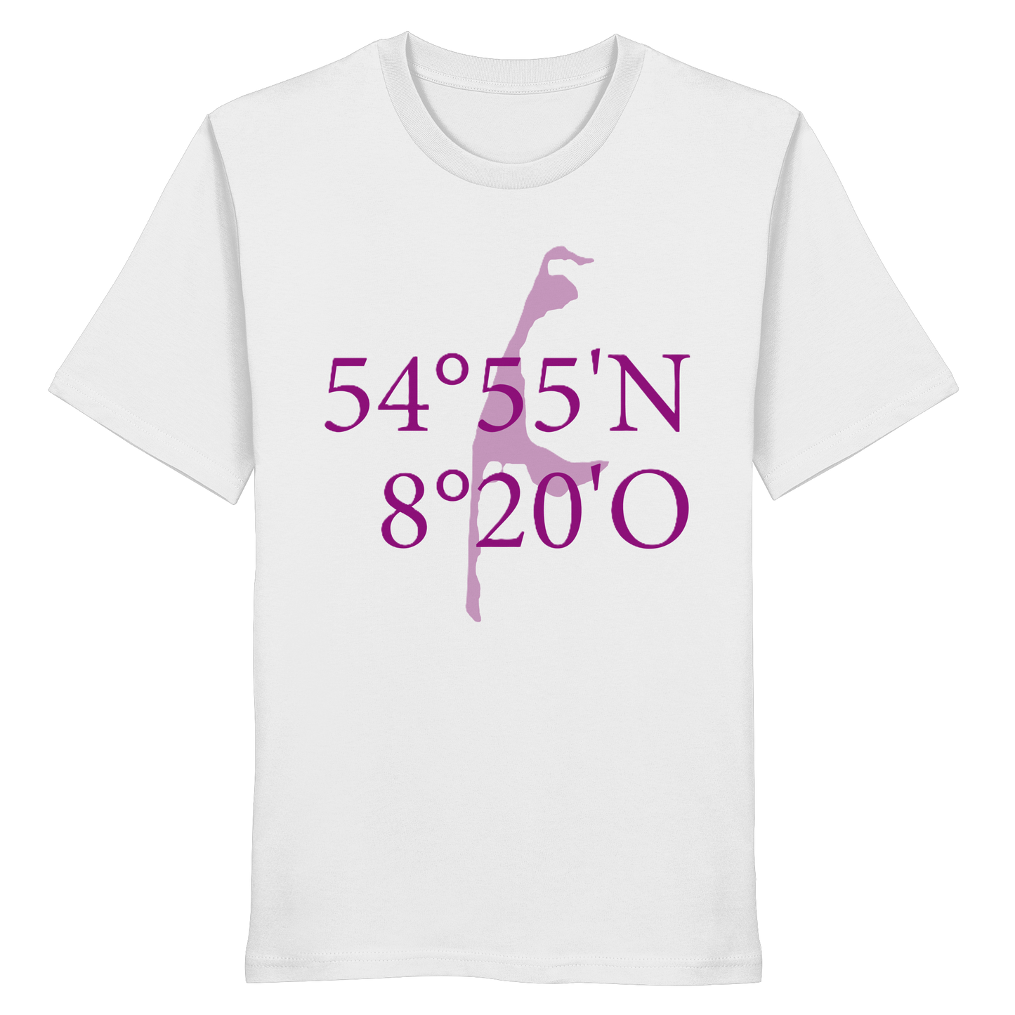 Deine Koordinaten - Basic Shirt