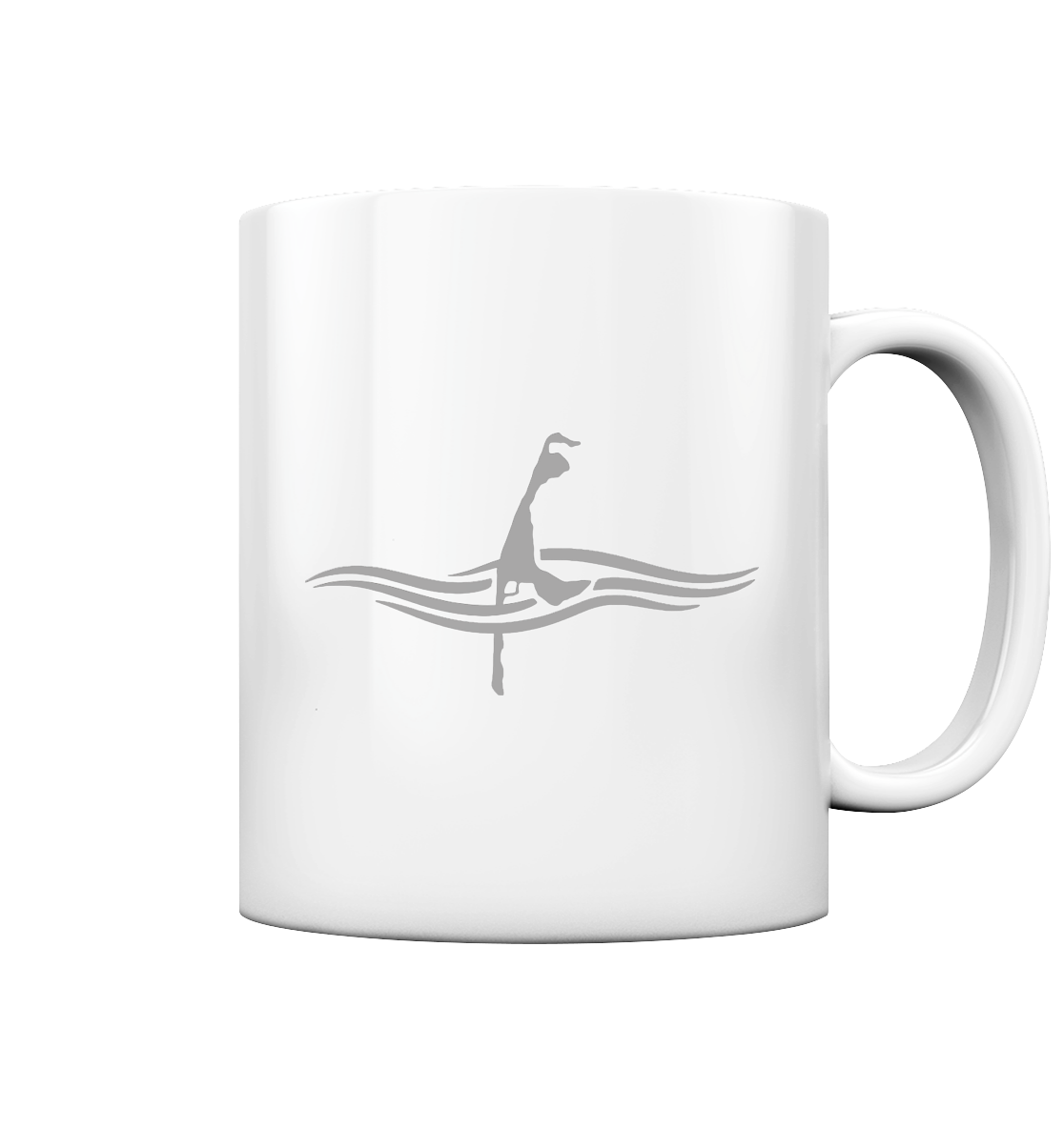 maritimes Sylt vom Meer umschlungen  - Tasse glossy