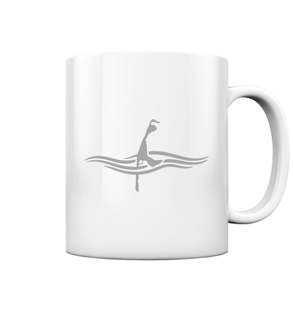 maritimes Sylt vom Meer umschlungen  - Tasse glossy