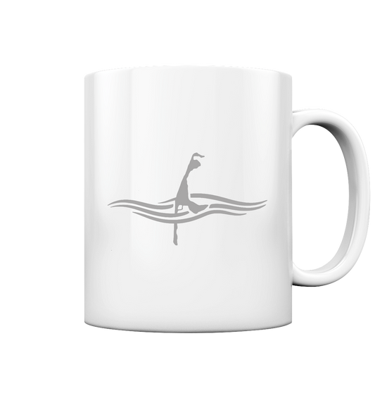 maritimes Sylt vom Meer umschlungen  - Tasse glossy