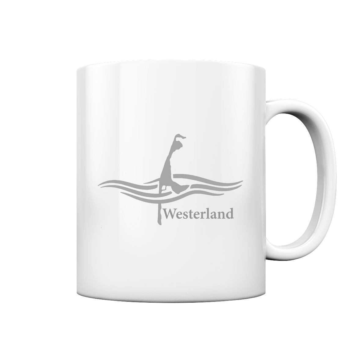 maritimes Sylt vom Meer umschlungen - Edition Westerland - Tasse glossy