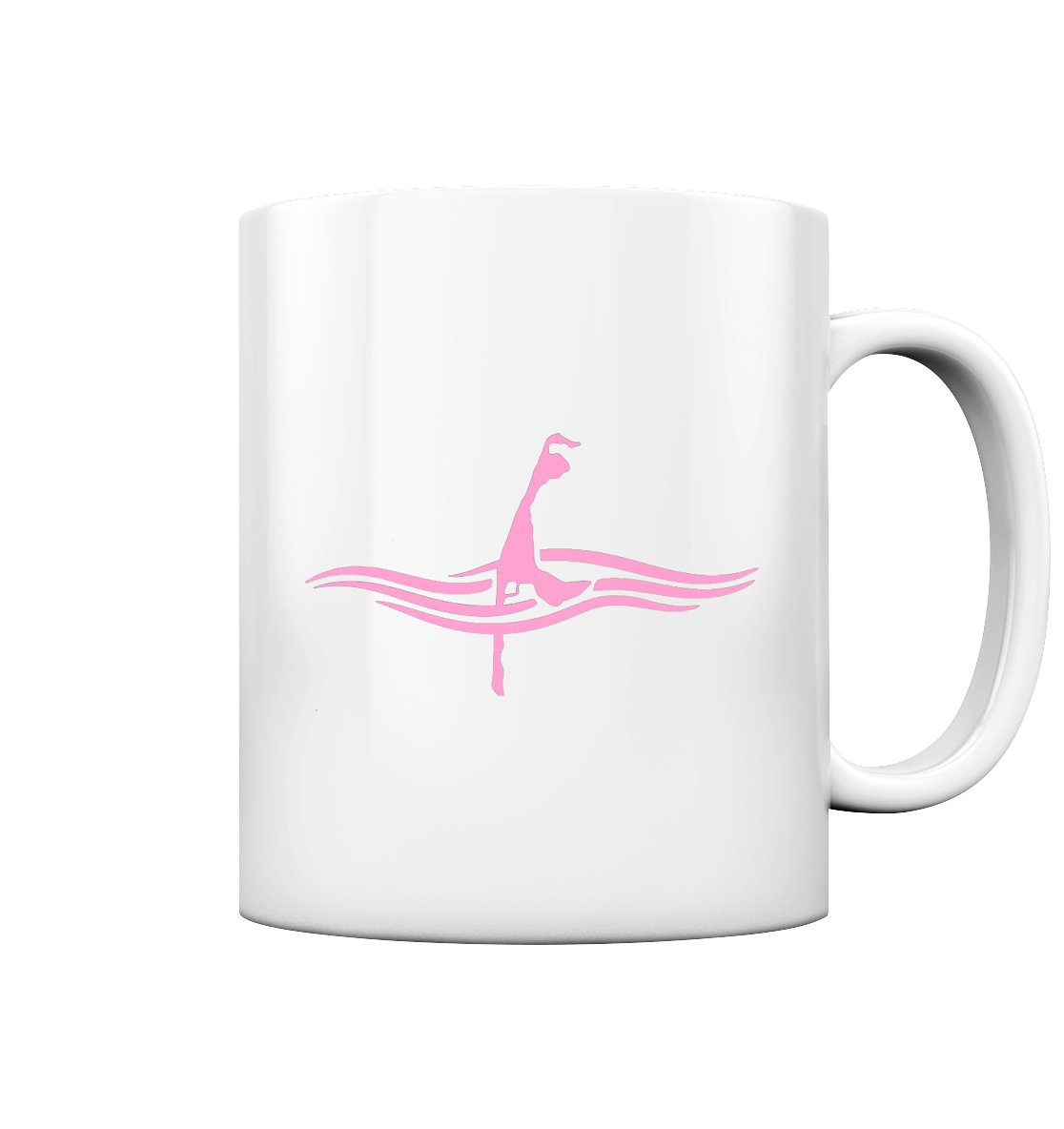 maritimes Sylt vom Meer umschlungen [rosa] - Tasse glossy