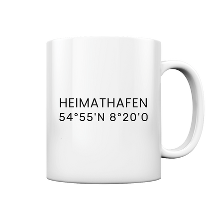 Sylter Heimathafen ~ Dein Heimat Becher - Tasse glossy