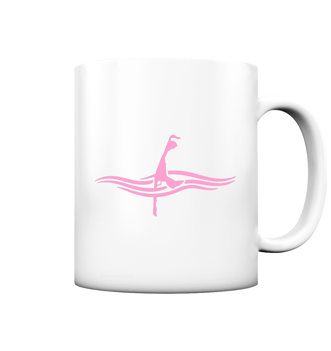 maritimes Sylt vom Meer umschlungen [rosa] - Tasse matt