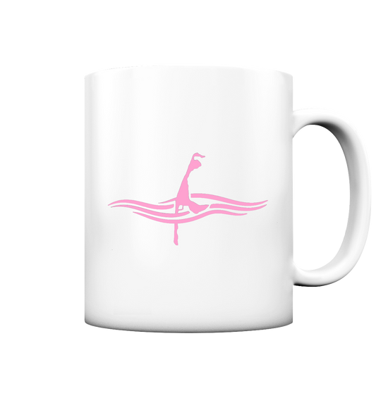 maritimes Sylt vom Meer umschlungen [rosa] - Tasse matt