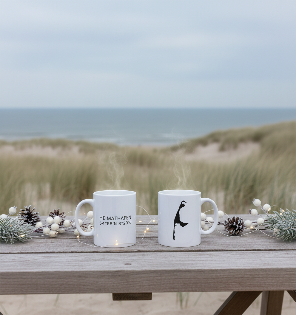 Sylter Heimathafen ~ Dein Heimat Becher - Tasse matt