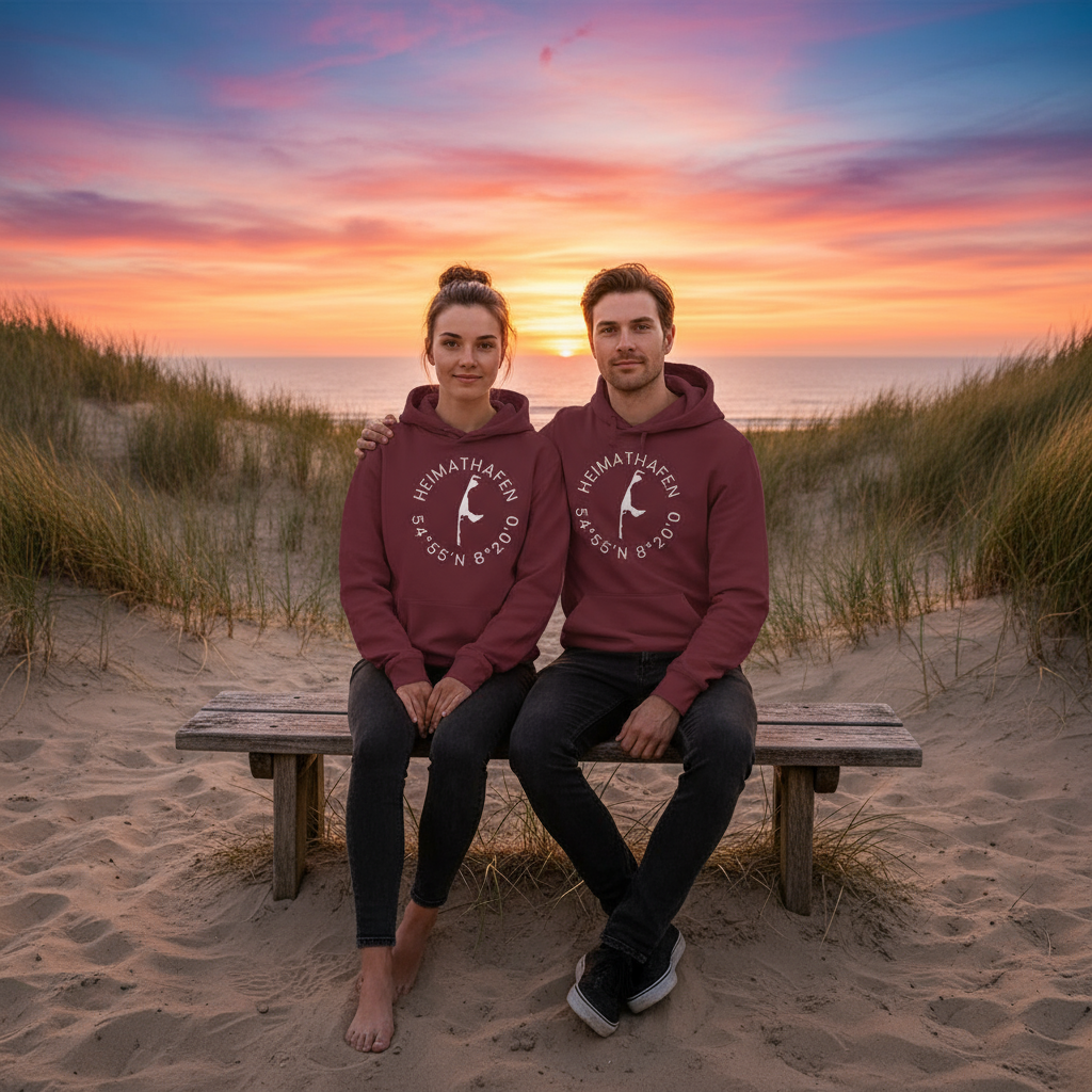 Deine Heimat, dein Hafen, dein Sylt - Basic Hoodie
