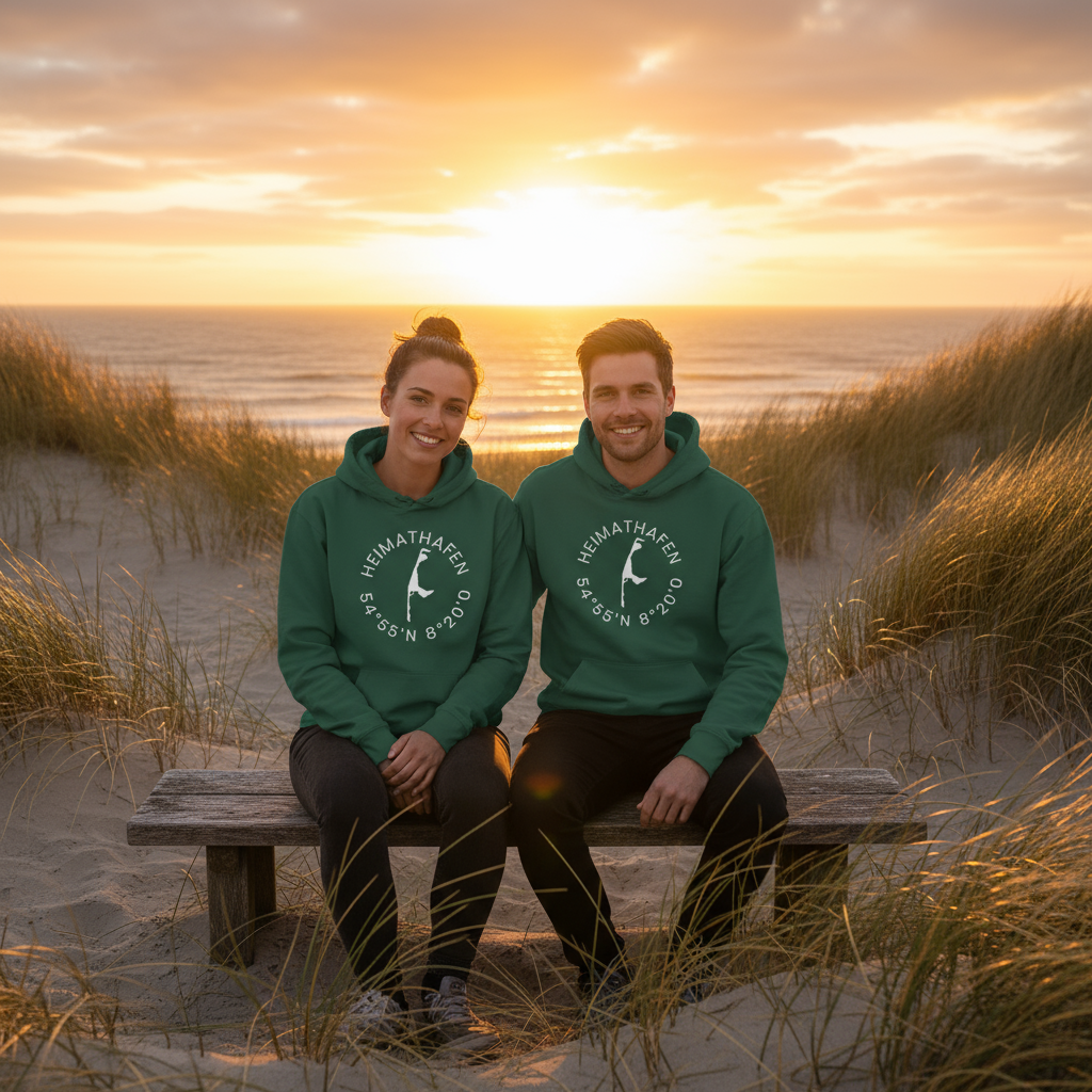 Deine Heimat, dein Hafen, dein Sylt - Basic Hoodie